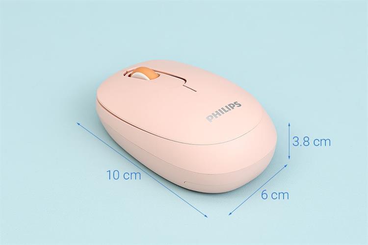 Chuột Không dây Philips SPK7388 Màu Hồng