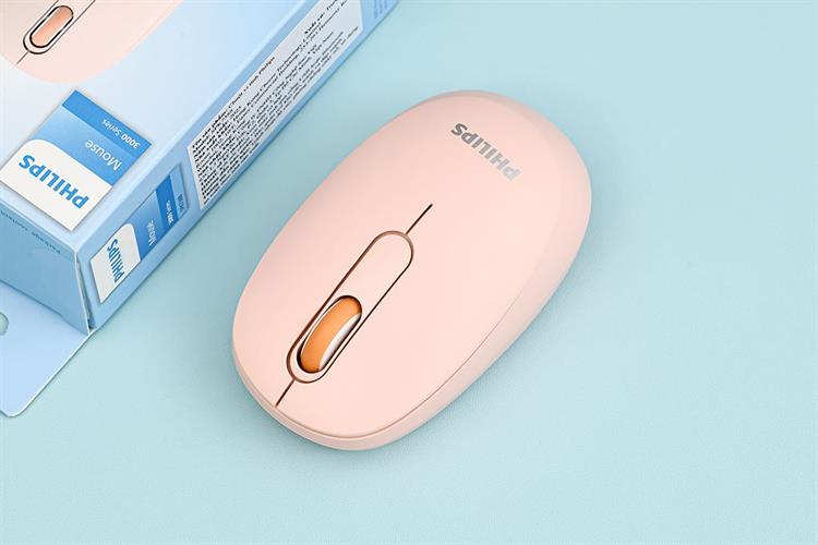 Chuột Không dây Philips SPK7388 Màu Hồng