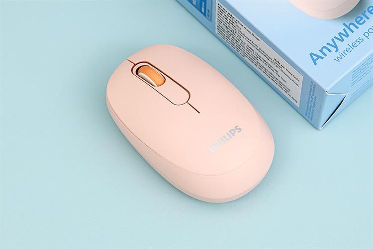 Chuột Không dây Philips SPK7388 Màu Hồng