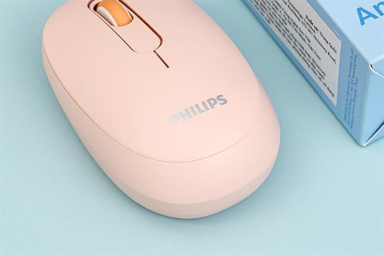 Chuột Không dây Philips SPK7388 Màu Hồng
