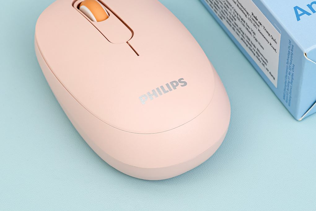 Chuột Không dây Philips SPK7388 Màu Hồng