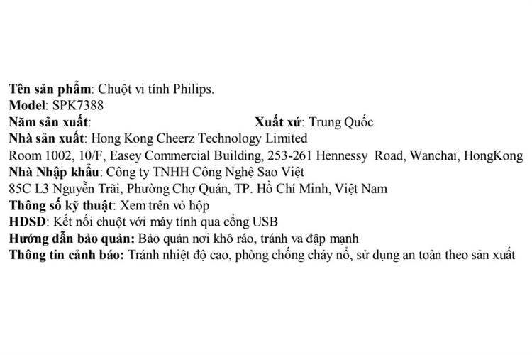 Chuột Không dây Philips SPK7388 Màu Hồng