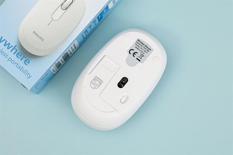 Chuột Không dây Philips SPK7388 Màu Trắng