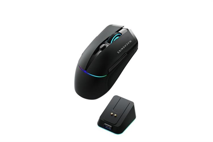Chuột sạc Bluetooth Gaming Machenike L8 Pro Tri-Mode 2K Màu Đen