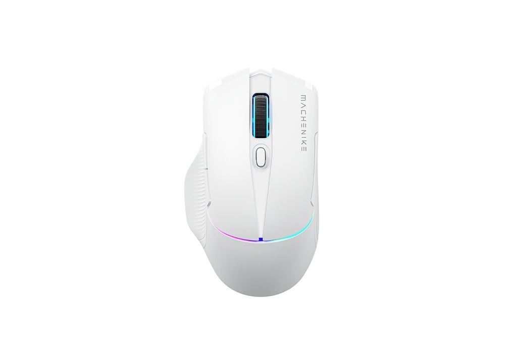 Chuột sạc Bluetooth Gaming Machenike L8 Pro Tri-Mode 8K Màu Trắng