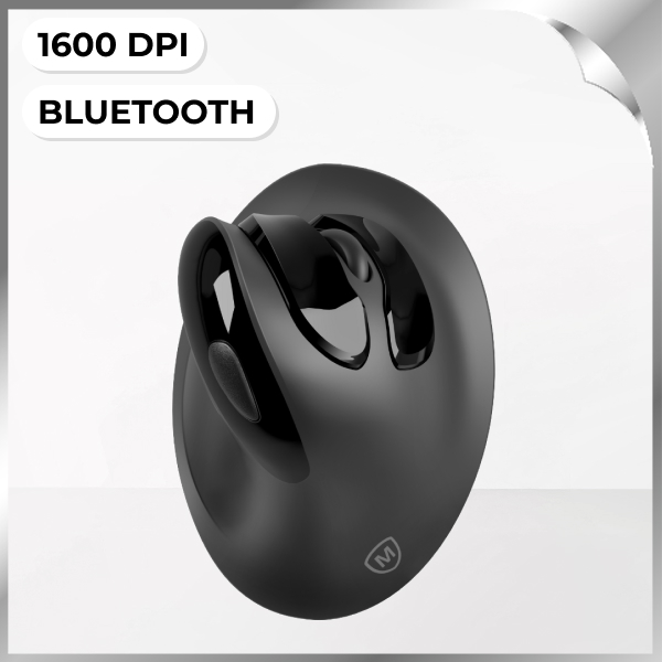 Chuột Bluetooth Silent MicroPack MP-V03W - Đen