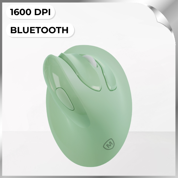 Chuột Bluetooth Silent MicroPack MP-V03W - Xanh