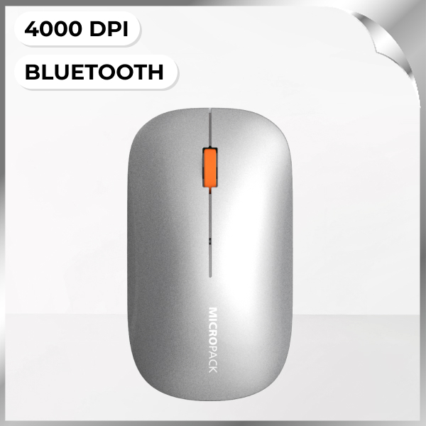 Chuột Bluetooth Silent MicroPack ML-203W - Cam