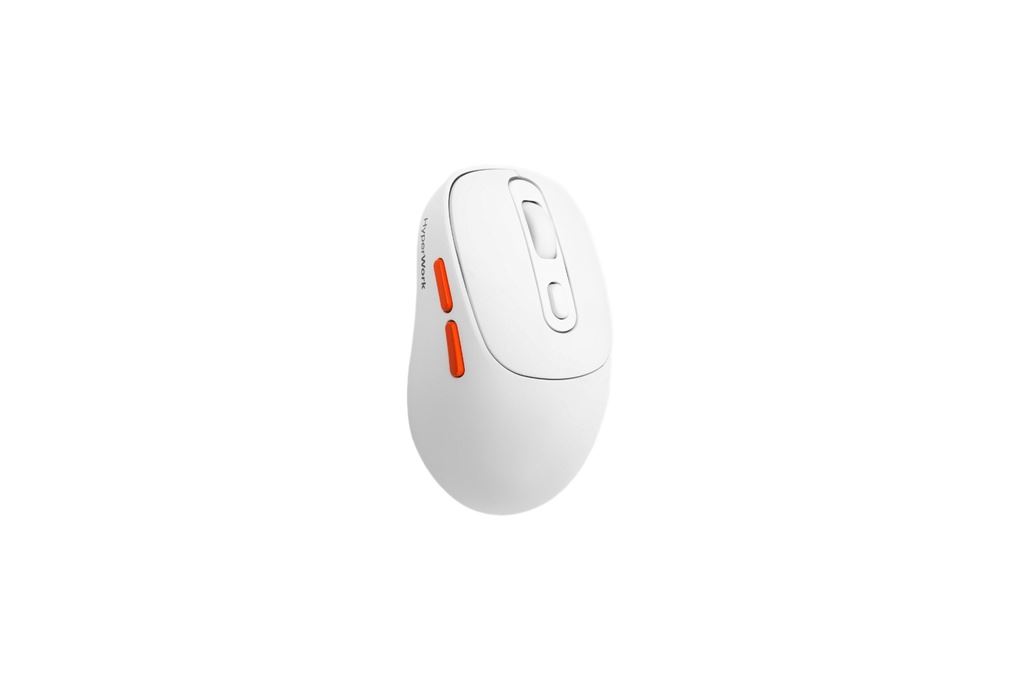 Chuột sạc Bluetooth HyperWork Silentium Mini Màu Trắng