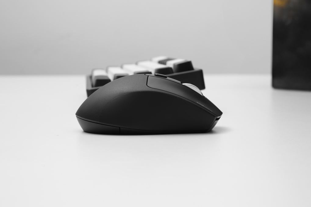Chuột sạc Bluetooth HyperWork Silentium MS01 Màu Đen