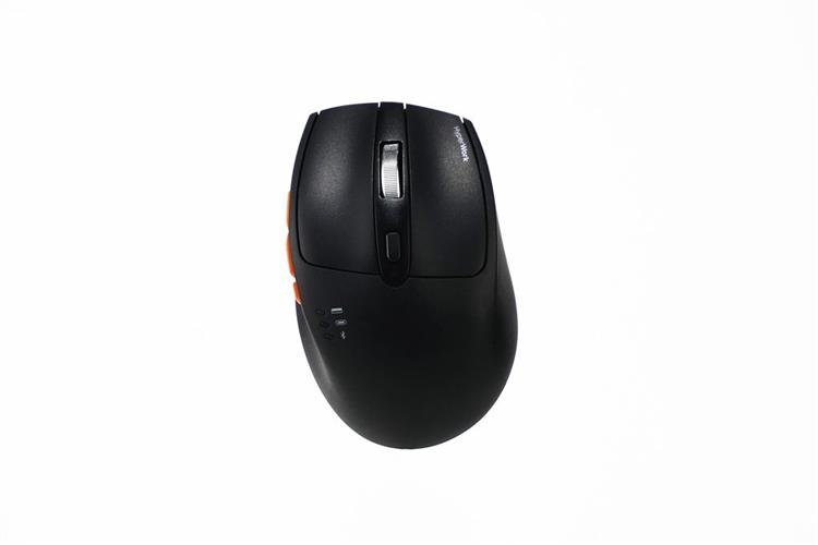Chuột sạc Bluetooth HyperWork Silentium MS01 Màu Đen