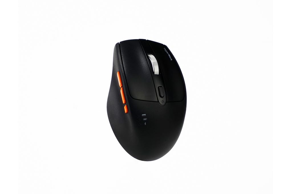 Chuột sạc Bluetooth HyperWork Silentium MS01 Màu Đen
