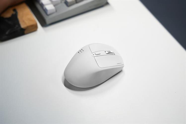 Chuột sạc Bluetooth HyperWork Silentium MS01 Màu Trắng