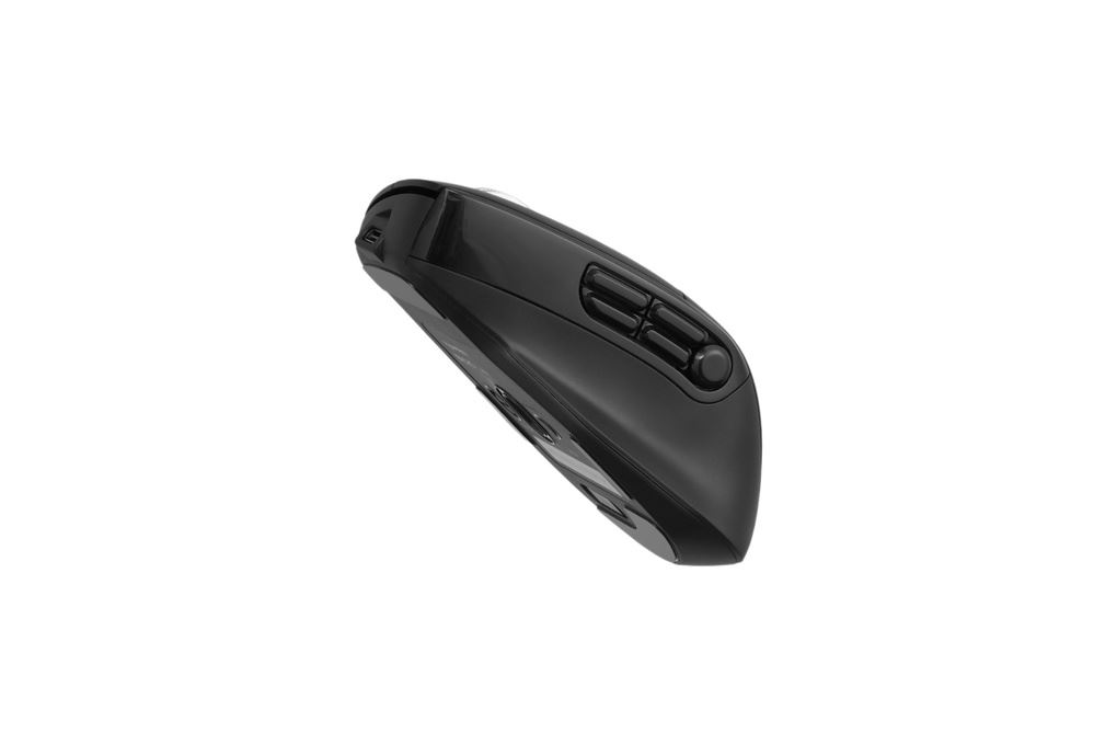 Chuột sạc Bluetooth HyperWork Macro Màu Đen