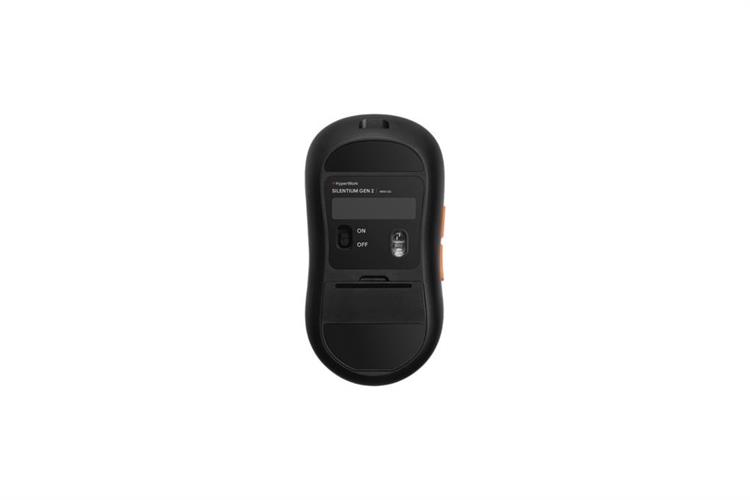 Chuột sạc Bluetooth HyperWork Silentium Gen 2 Màu Đen