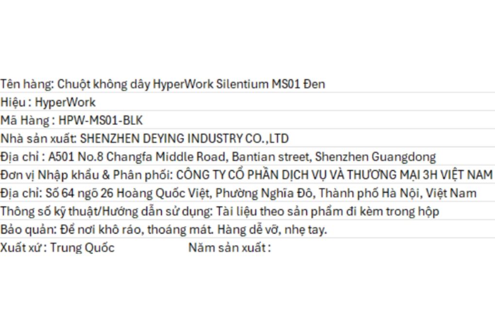 Chuột sạc Bluetooth HyperWork Silentium Gen 2 - 6