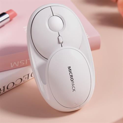 Chuột Bluetooth MicroPack MP-720C - Trắng Màu Trắng