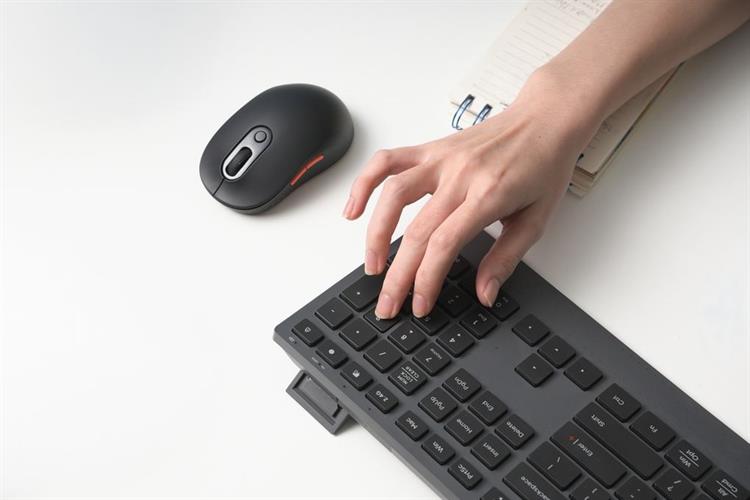 Chuột sạc Bluetooth HyperWork Core Click Màu Đen