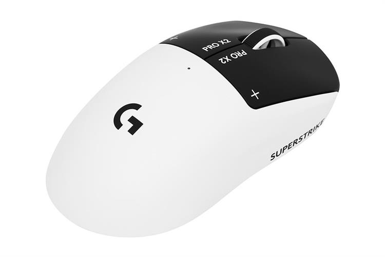 Chuột Không dây Gaming Logitech Pro X2 Superstrike Màu Trắng