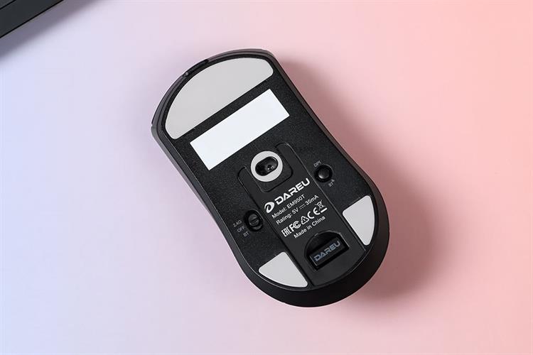 Chuột sạc Bluetooth Gaming Dareu EM950T Màu Đen