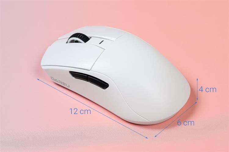 Chuột sạc Bluetooth Gaming Dareu EM950T Màu Trắng