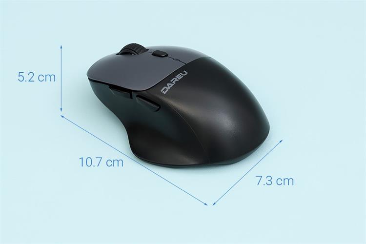 Chuột sạc Bluetooth Dareu LM165D Màu Đen