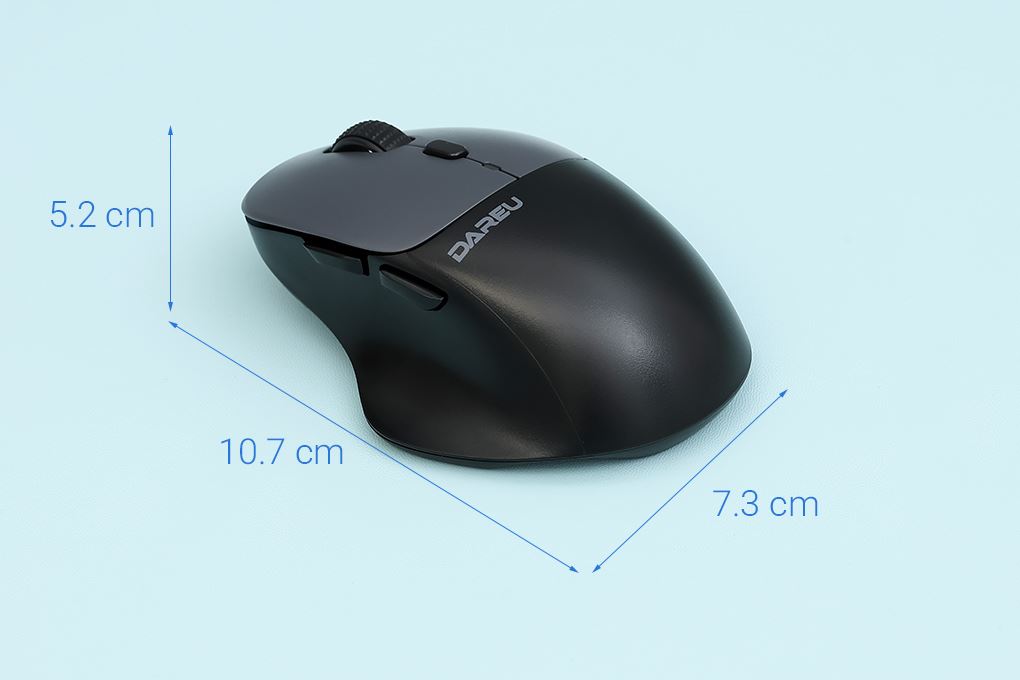 Chuột sạc Bluetooth Dareu LM165D Màu Đen