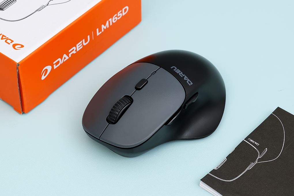 Chuột sạc Bluetooth Dareu LM165D Màu Đen