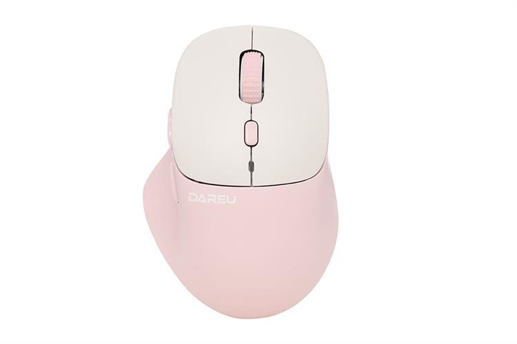 Chuột sạc Bluetooth Dareu LM165D Màu Hồng