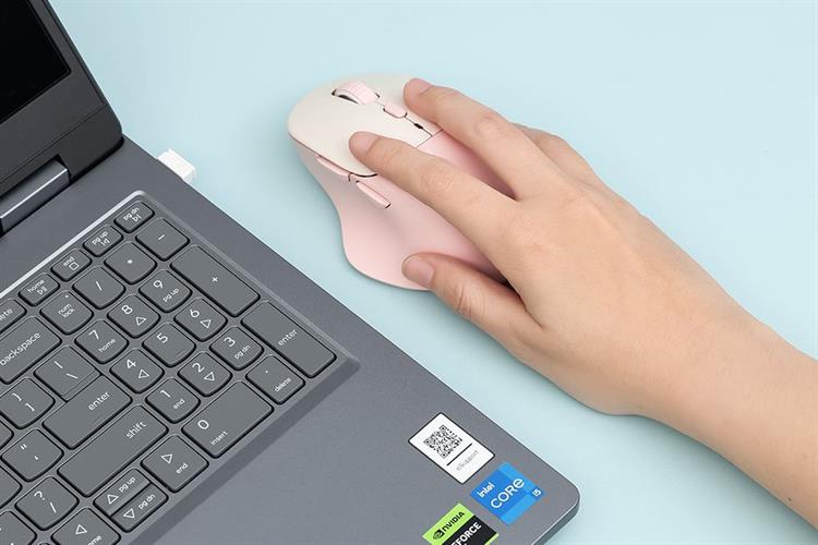 Chuột sạc Bluetooth Dareu LM165D Màu Hồng