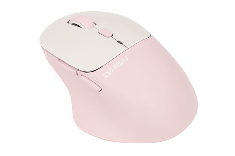 Chuột sạc Bluetooth Dareu LM165D Màu Hồng