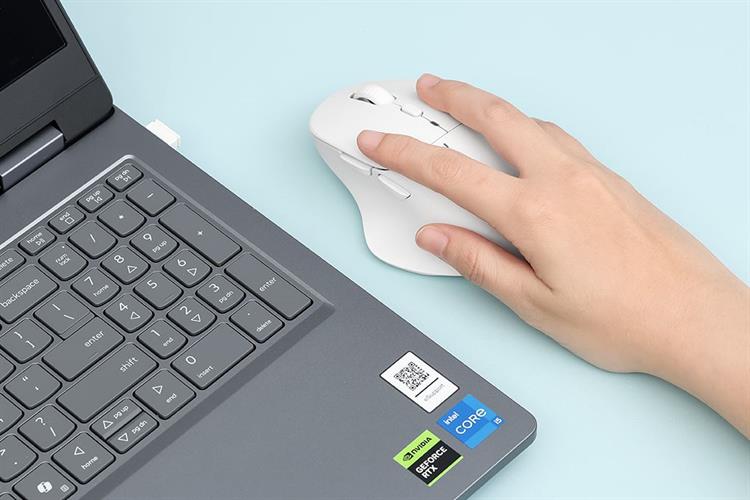 Chuột sạc Bluetooth Dareu LM165D Màu Trắng