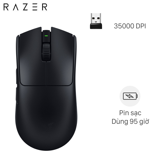 Chuột sạc Không dây Gaming Razer Viper V3 Pro SE