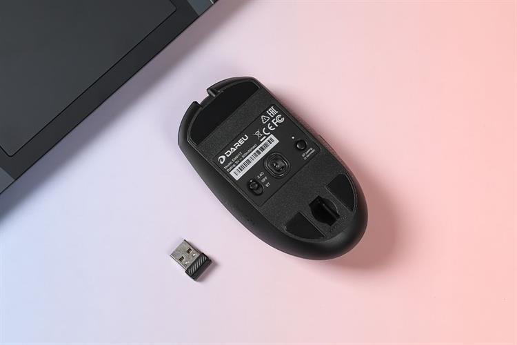 Chuột sạc Bluetooth Gaming Dareu EM911T Màu Đen