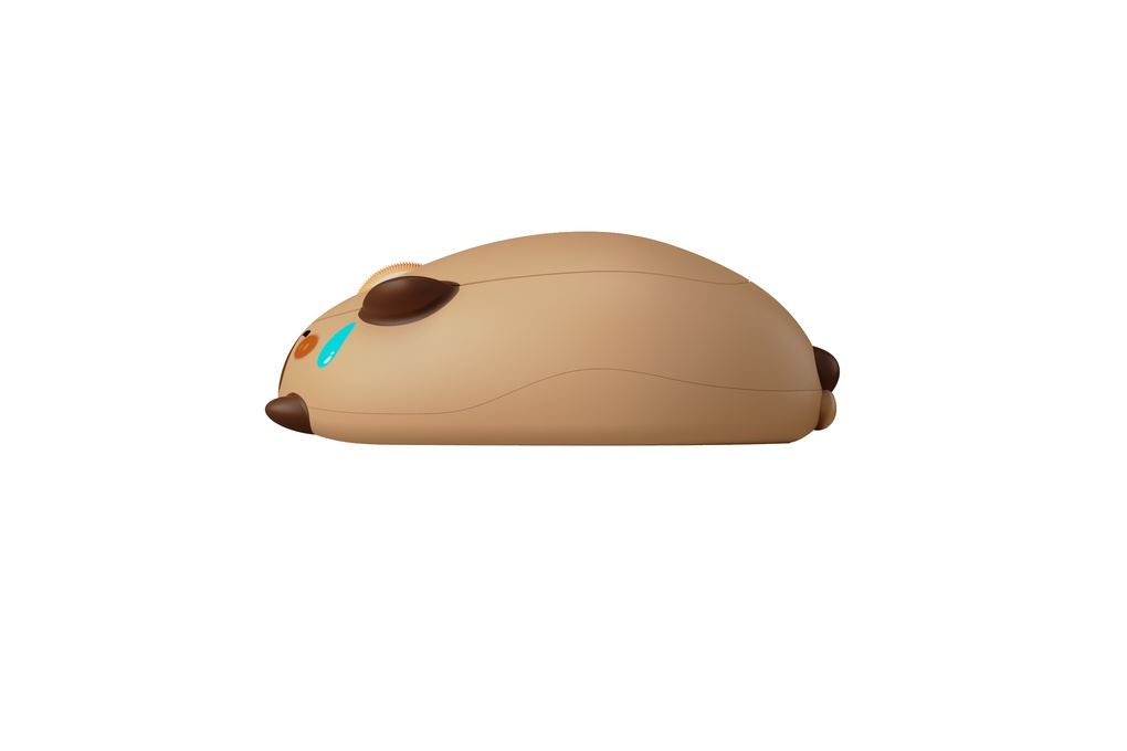 Chuột Bluetooth Akko Cat Theme Mouse Capybara Màu Nâu