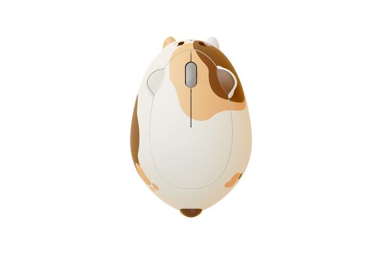 Chuột Bluetooth Akko Cat Theme Mouse Calico Màu Trắng