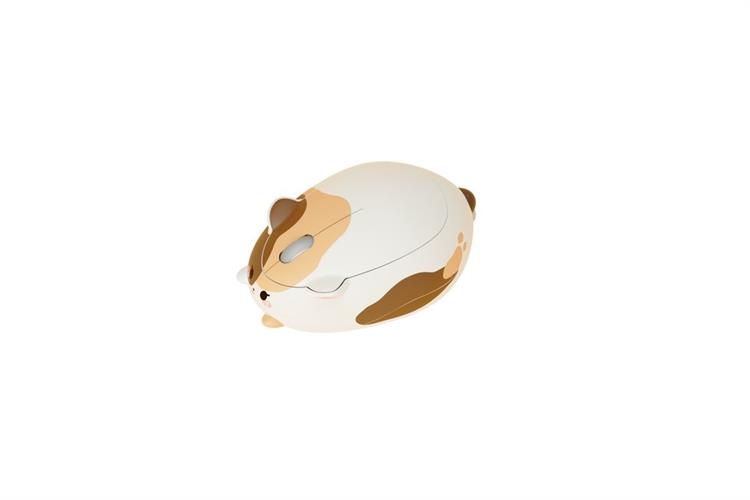 Chuột Bluetooth Akko Cat Theme Mouse Calico Màu Trắng