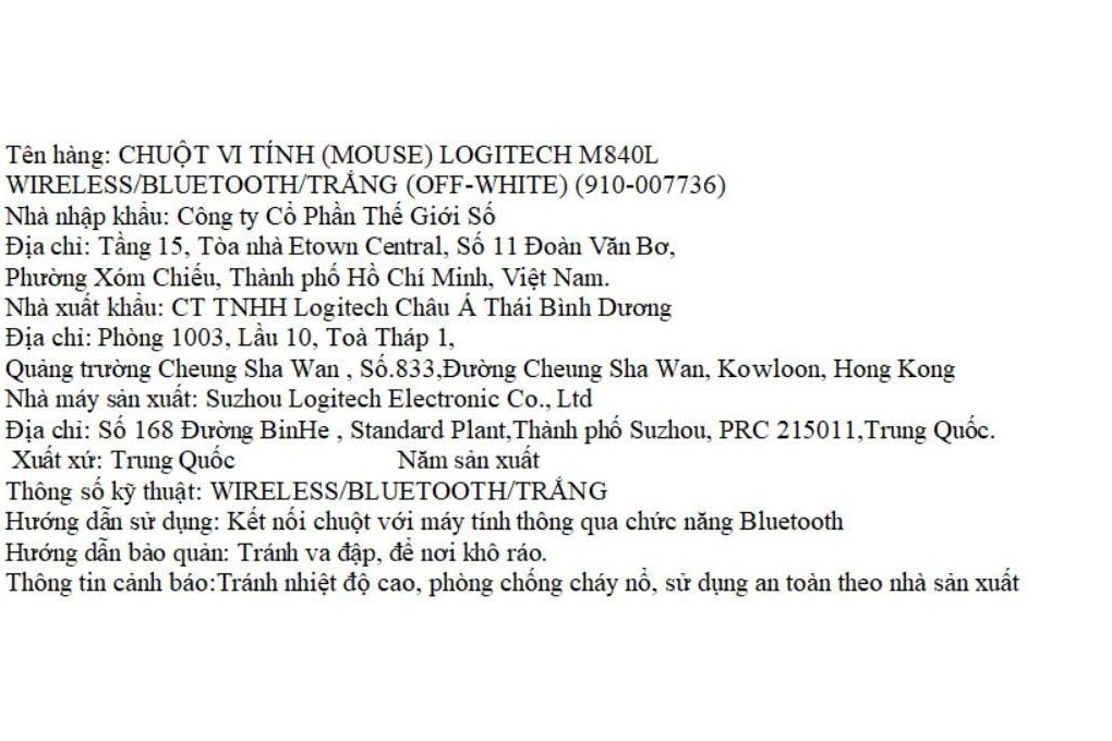Chuột Bluetooth Silent Logitech M840 L - 2