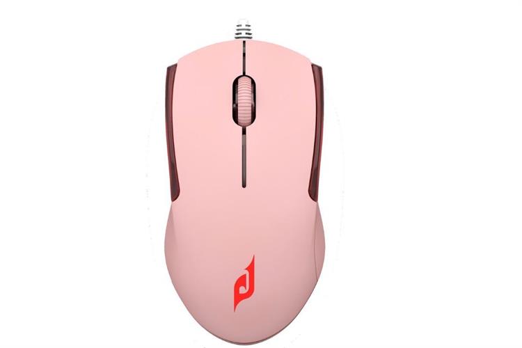Chuột Có dây EDRA EM606 Màu Hồng