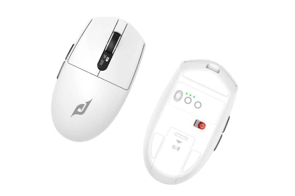 Chuột Bluetooth EDRA EM6102WL Màu Trắng