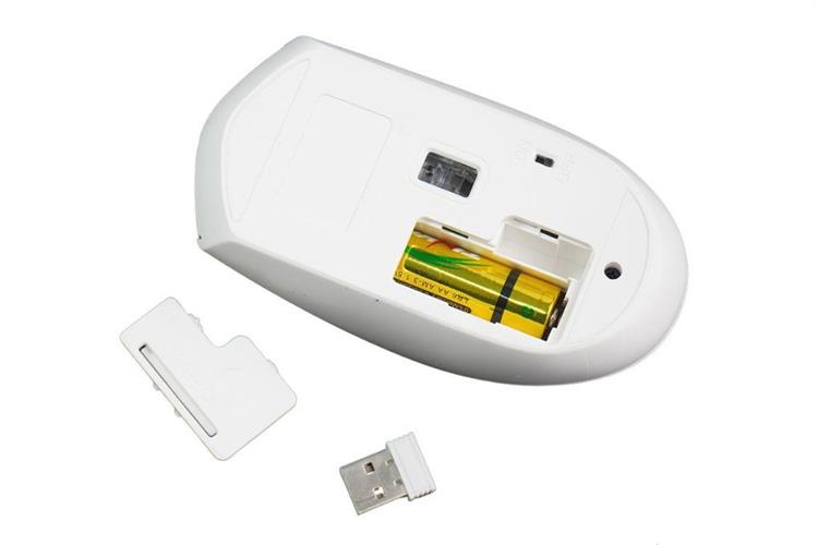 Chuột Bluetooth EDRA EM6102WL Màu Trắng