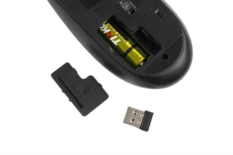 Chuột Không dây Gaming EDRA EM6102W Màu Đen