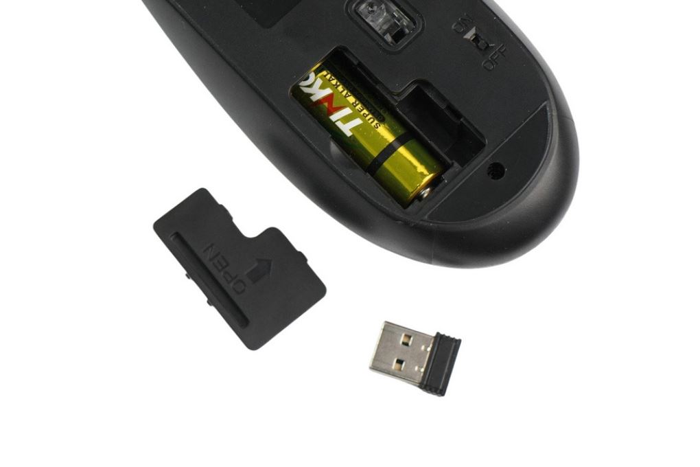 Chuột Không dây Gaming EDRA EM6102W Màu Đen
