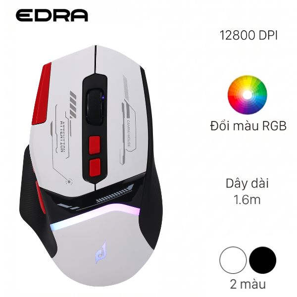 Chuột Có dây EDRA EM631