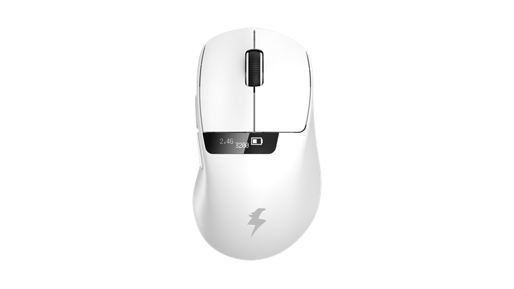 Chuột sạc Bluetooth EDRA ThunderBird TM620W Màu Trắng