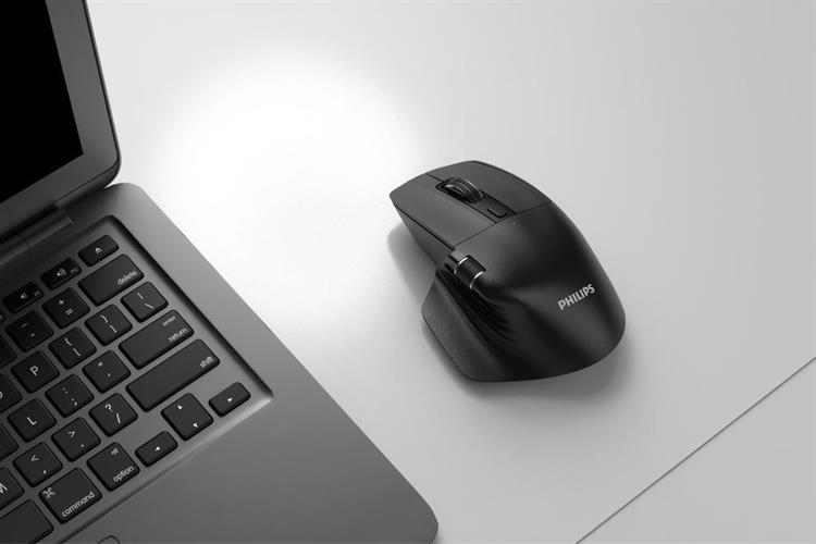 Chuột sạc Bluetooth Philips SPK7858 Màu Đen