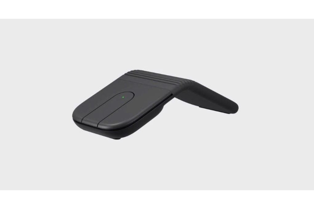 Chuột không dây Logitech Mobi Fold pin sạc Màu Đen