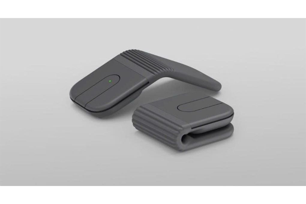 Chuột không dây Logitech Mobi Fold pin sạc Màu Đen
