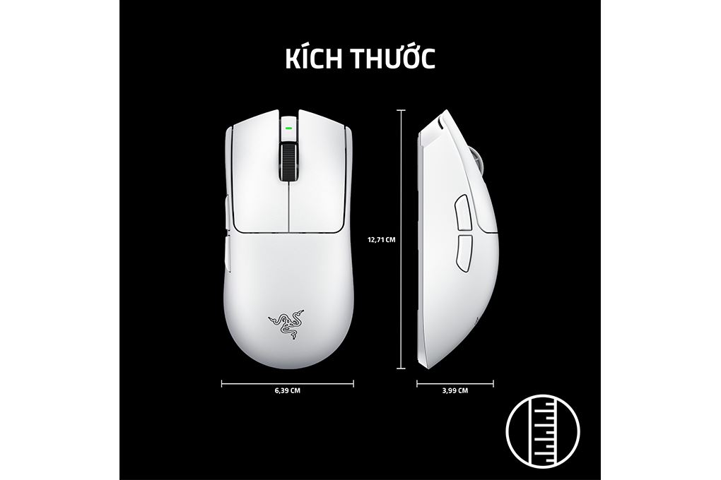 Chuột không dây Gaming Razer Viper V4 Pro pin sạc - 6