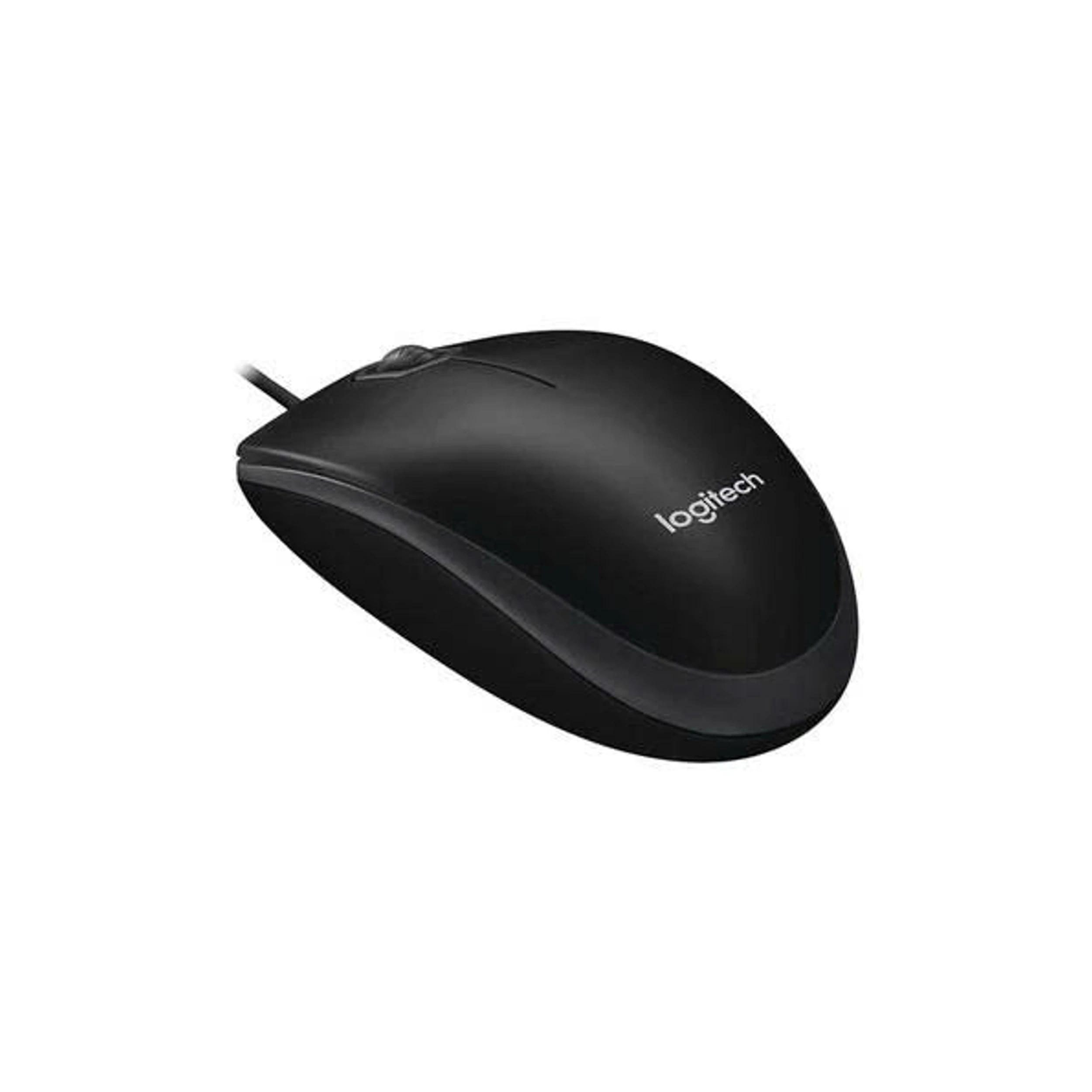Chuột Có Dây Logitech USB B100 Màu Đen